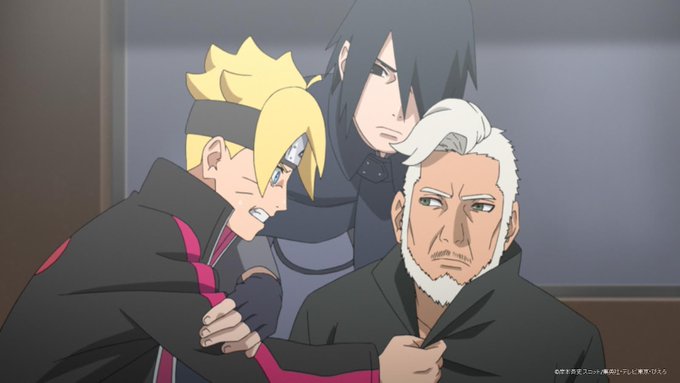 最新話レポ Boruto まさかの人物で泣いた 果心居士の仮面下が明かされる アニメ第214話 アニメ ダ ヴィンチ