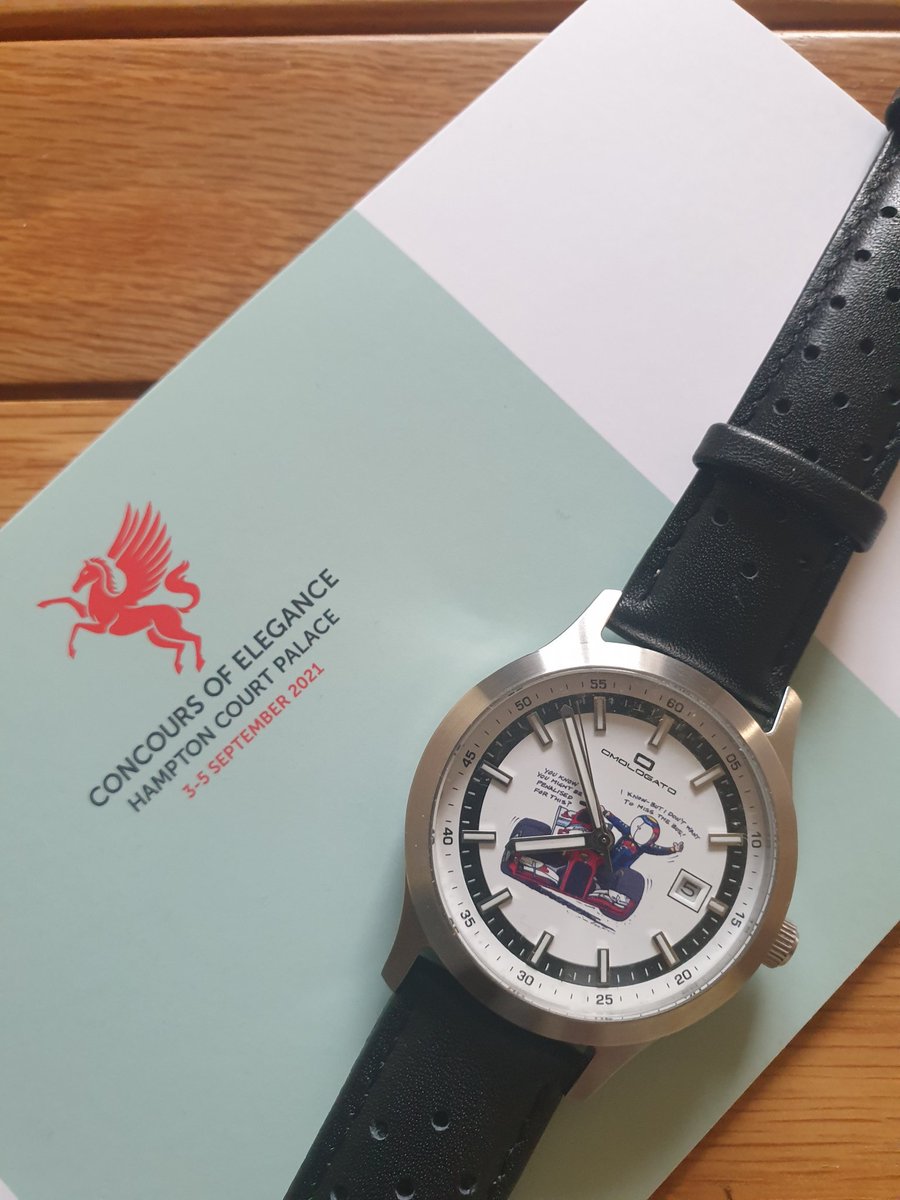 Off to Hampton Court. Special event deserves a special watch 1 of 25 @OmologatoOro