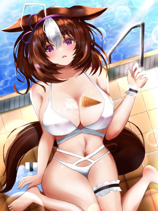 水着メイショウドトウ

#ウマ娘 #ウマ娘プリティダービー #イラスト #イラスト好きな人と繋がりたい 