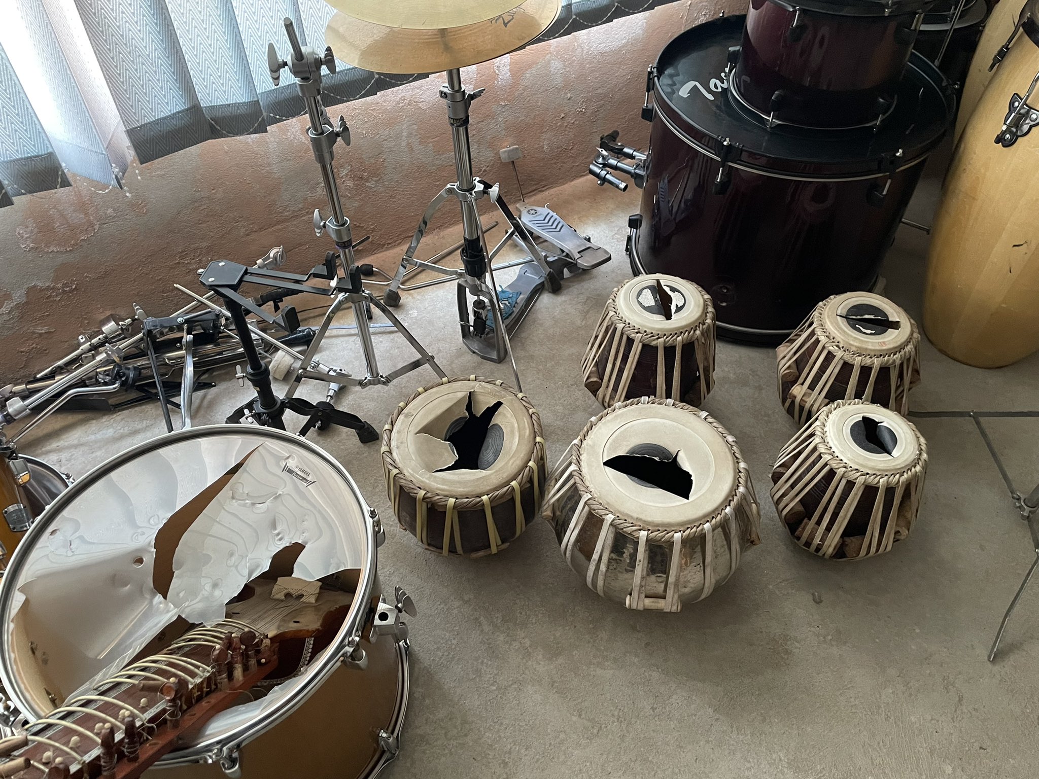 Taliban storms Kabul state studio, destroys musical instruments