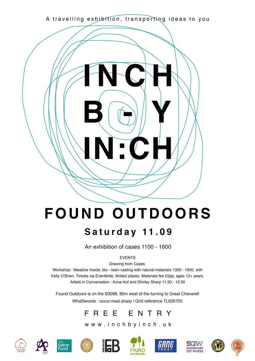 InchbyINCH10's tweet photo. Next Saturday 11 Sept we have our 1day popup @foundoutdoors with events including #papercasting workshop with Kelly O’Brien & #artistsinconversation. Come to the #woodland for the day! #travellingexhibition #art #erlestoke #wiltshire Google maps link: https://t.co/cLIP1ATmVz https://t.co/RFRKzmiGsV