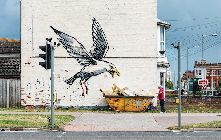 The Great British Spraycation - ten verified Banksy works across East Anglia (Lowestoft, Gorleston, Great Yarmouth, Cromer and King’s Lynn)