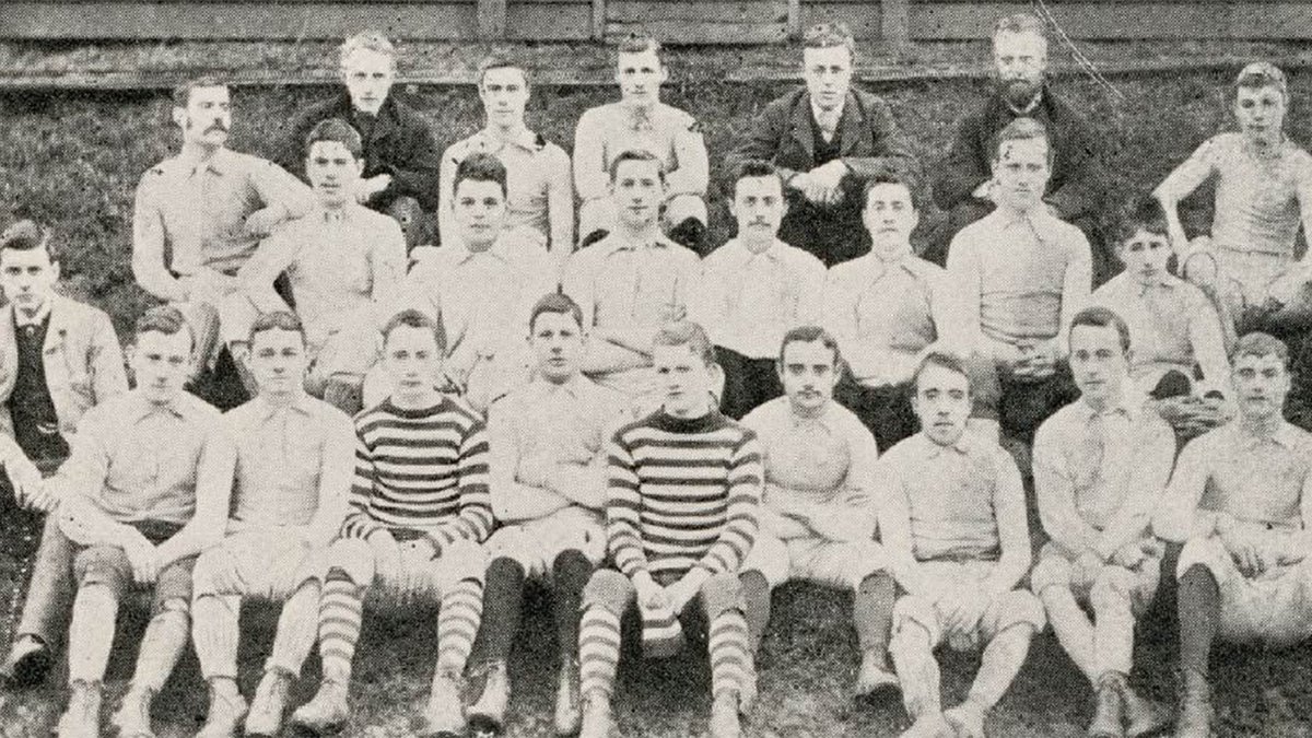 𝟏𝟖𝟖𝟓 The first known team picture of Tottenham Hotspur FC. It ...