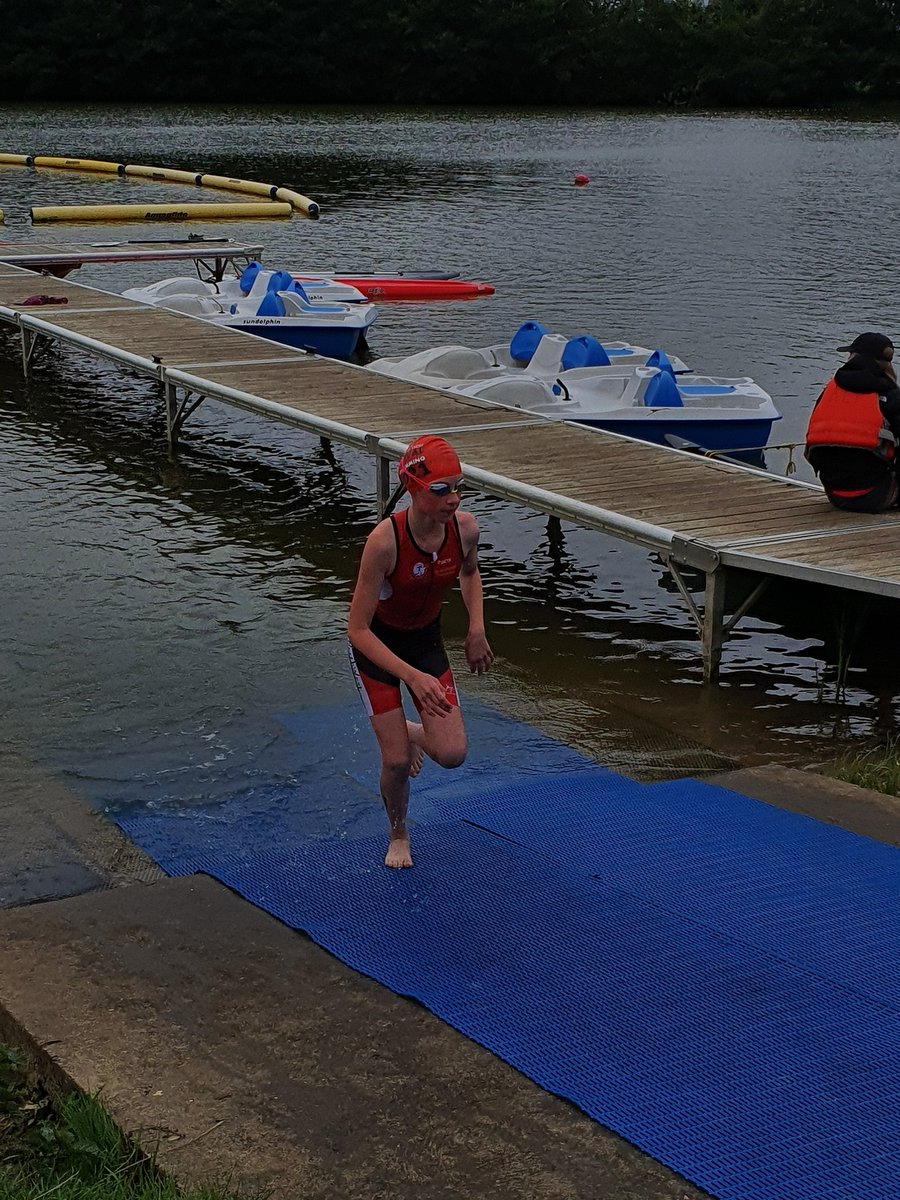 loupark03's tweet photo. Yesterday zara took part in the Yorkshire biathle event and came first in her age group u15s. 800m run - 100m swim - 800m run. Thank you to @BiathleClub for a brilliant event. @NWBiathleHub @RipleySport @kv32fq75 https://t.co/wP0cCKR1qw