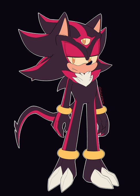 d.mo 🍜 on Twitter  Shadow the hedgehog, Sonic and shadow, Sonic fan art