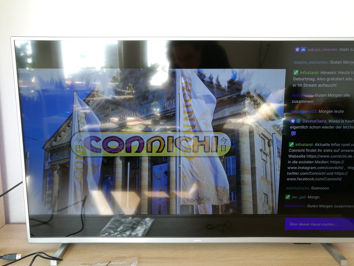 _Kari_chan_'s tweet image. #Conline21 Tag 3!
Und der Tag ist voll schön sonnig :)
@Connichi