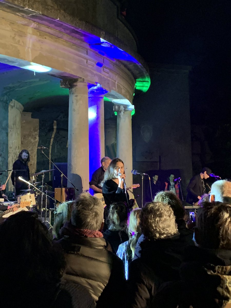 The most beautiful open air venue for last night’s <a href="/nadineshah/">Nadine Shah</a> gig as part of the <a href="/ramsgatefest/">Ramsgate Festival of Sound</a> with my pal @StephyDickinson. Moody, funny and LOUD. Loved it.