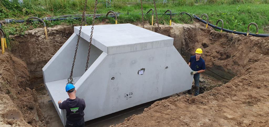 #langduikers … snel aan de koffie. Afgelopen week 2 stuks geleverd in Ravenstein voor wadi’s.