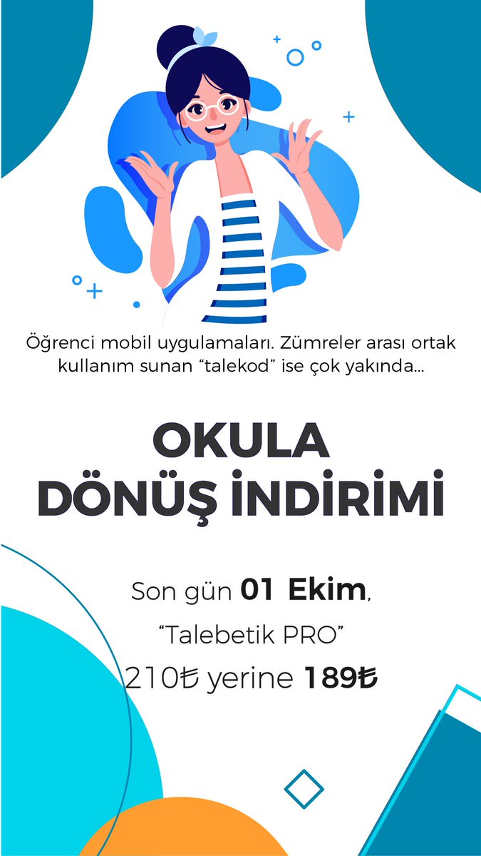 2021-2022 Eğitim ve Öğretim Yılı satışları başladı. talebetik.com