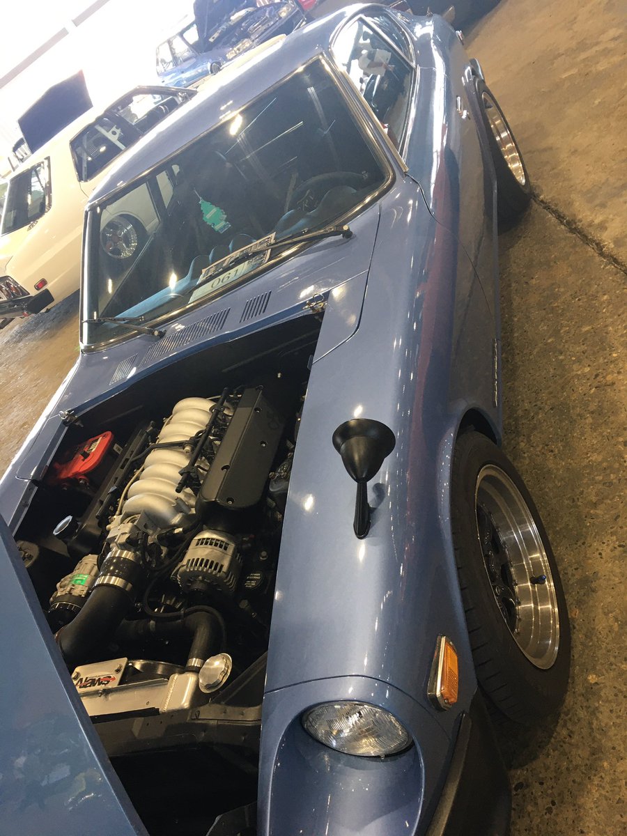 sunekunoto's tweet photo. 84base car 
サイオンxbにクラウンのエンジンw

#84base #ガッタニューライド https://t.co/MPqmGlcIHj