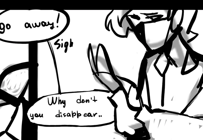 i hope it's ok if a comic has a sketchy style ":) 