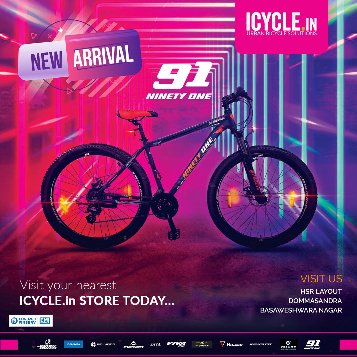 i_icycle's tweet photo. Move aside, there's a new beast in town! Check out the latest addition to our product line: the 91 hybrid and MTB! Visit the nearest https://t.co/2UWcoqdwDl store and check it out! #ICycle #Veloce #gravelbike #ICycleIContribute #helmet #roadbike #mtbbike #Hybrid #polygon #schnell https://t.co/XihcqH8BwH