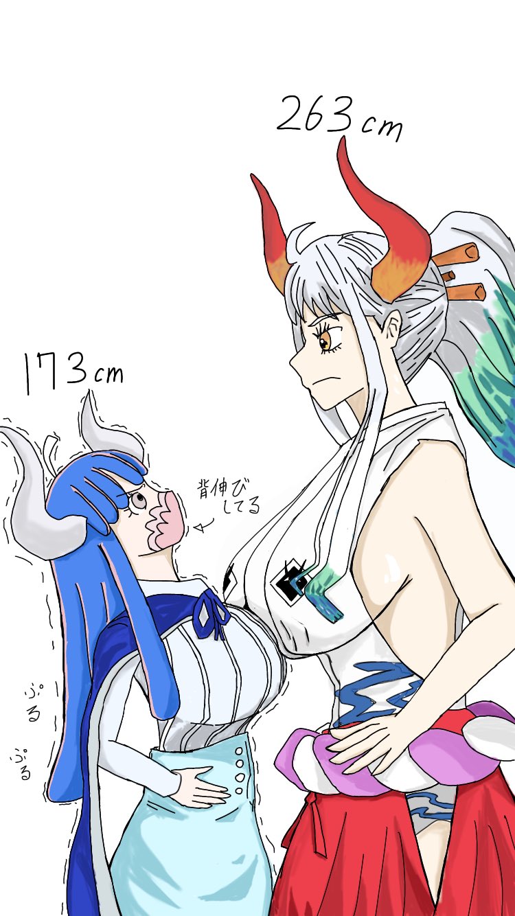 だんご ヤマトとうるティ描いた 来週は可愛い素顔が観れそう ワンピース うるティ ヤマト T Co Zvabrvcv01 Twitter