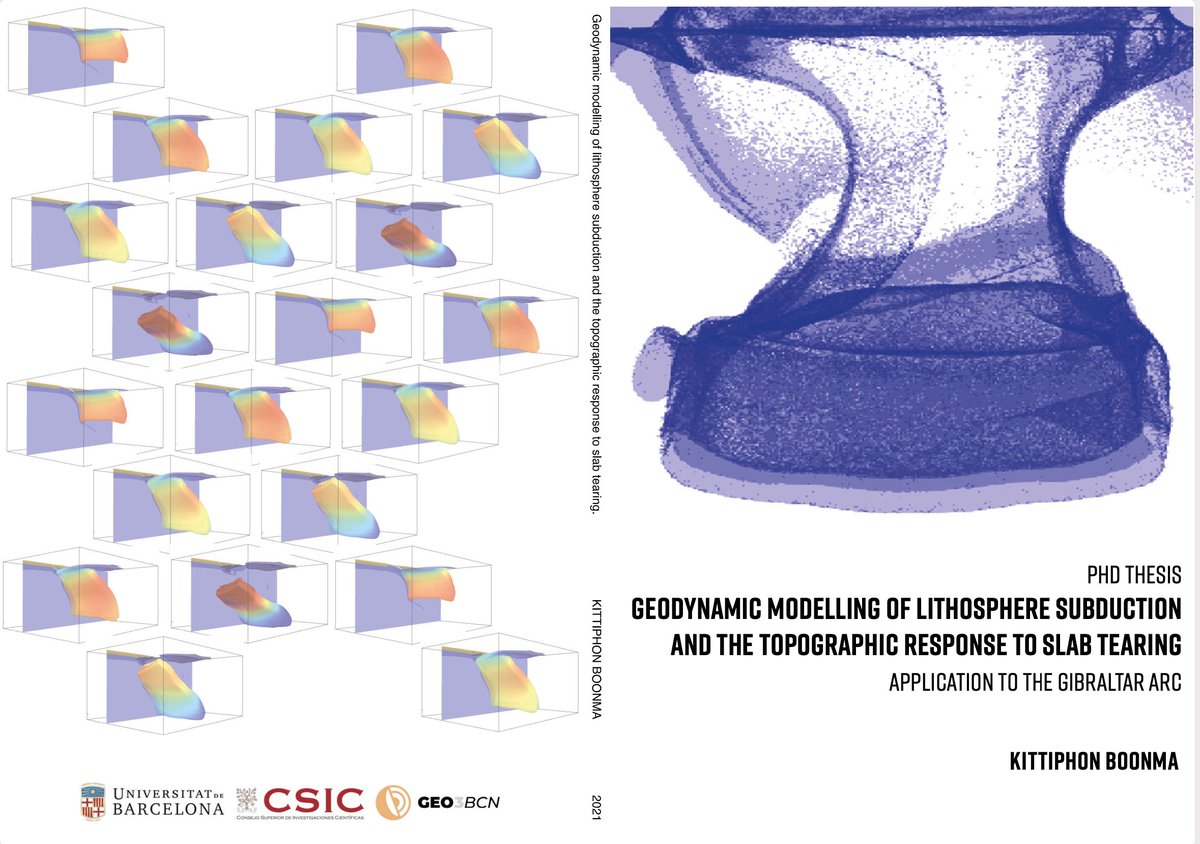 Proud to announce that Kittiphon Boonma, former <a href="/SUBITOP_ETN/">SUBITOP</a> Early Stage Researcher <a href="/GEO3BCN_CSIC/">GEO3BCN - CSIC</a>, will defend his PhD thesis on October 7th 2021 to apply for a doctor degree at the <a href="/UniBarcelona/">Universitat de Barcelona</a>. CC: <a href="/bibgeo/">𝐂𝐑𝐀𝐈 𝐁𝐈𝐁𝐆𝐄𝐎 𝐔𝐁-𝐂𝐒𝐈𝐂 🌏</a>
Lithosphere subduction &amp; slab tearing.
Application to the Gibraltar Arc