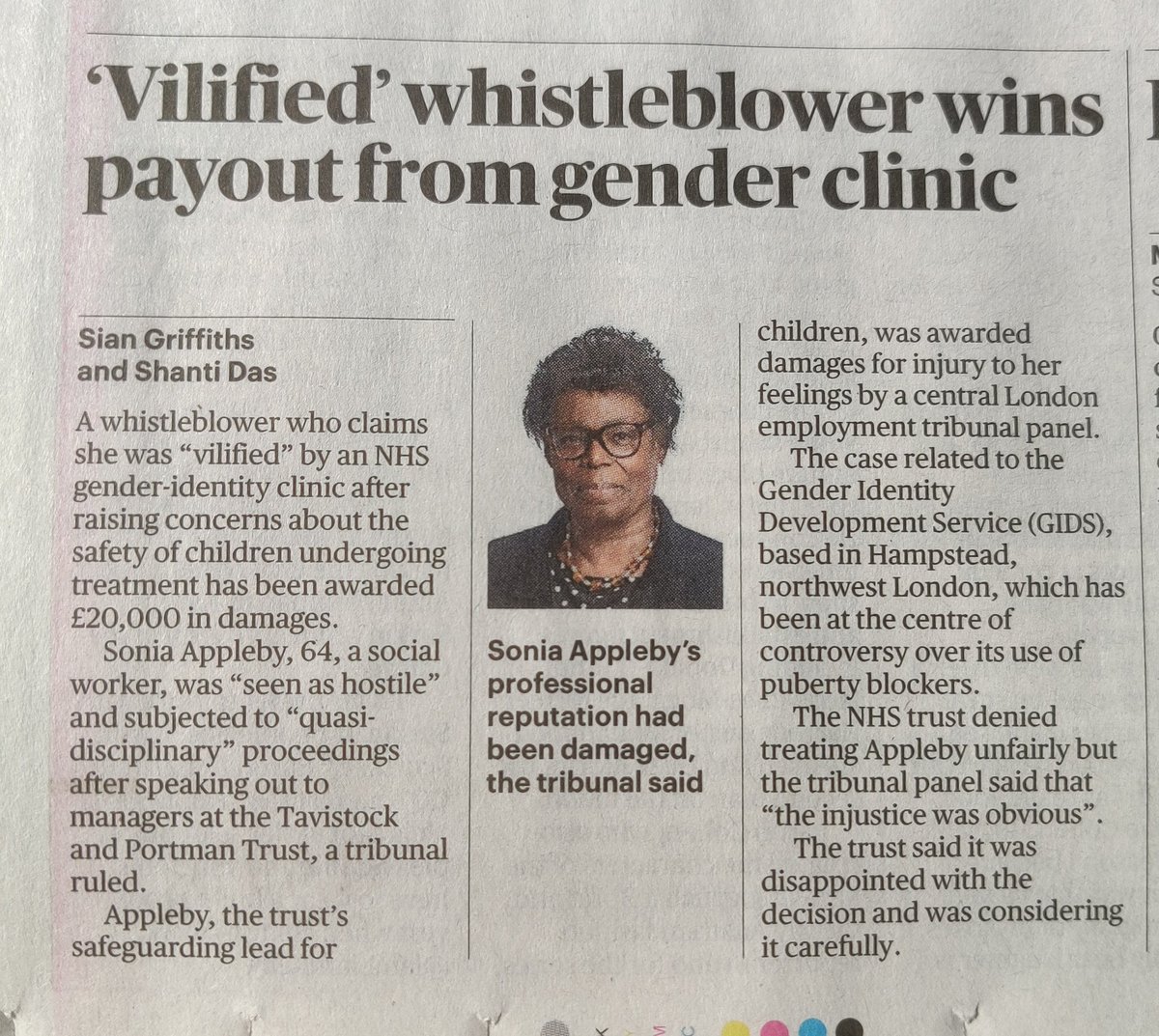 mandatenow's tweet photo. Sunday Times 5.9.21 - Healthcare is another #RegulatedActivity which like all of them, is adversely impacted by the non-existence of #MandatoryReporting. It's the default that adults, incl safeguarding officers, have to WB and risk their careers to do the right thing. #MandateNow https://t.co/VZaH5bLpn2