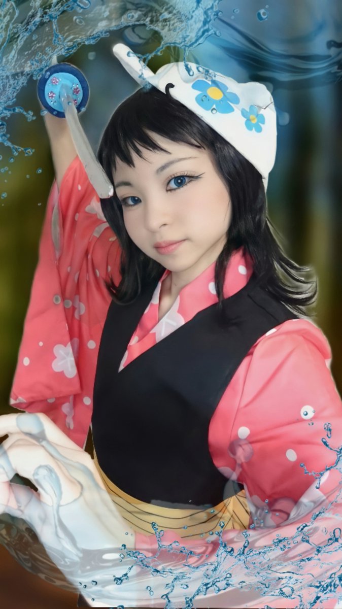 Cos 鬼滅の刃 真菰 ヒノカミ血風譚 コスプレ Cosplay ツイレポ