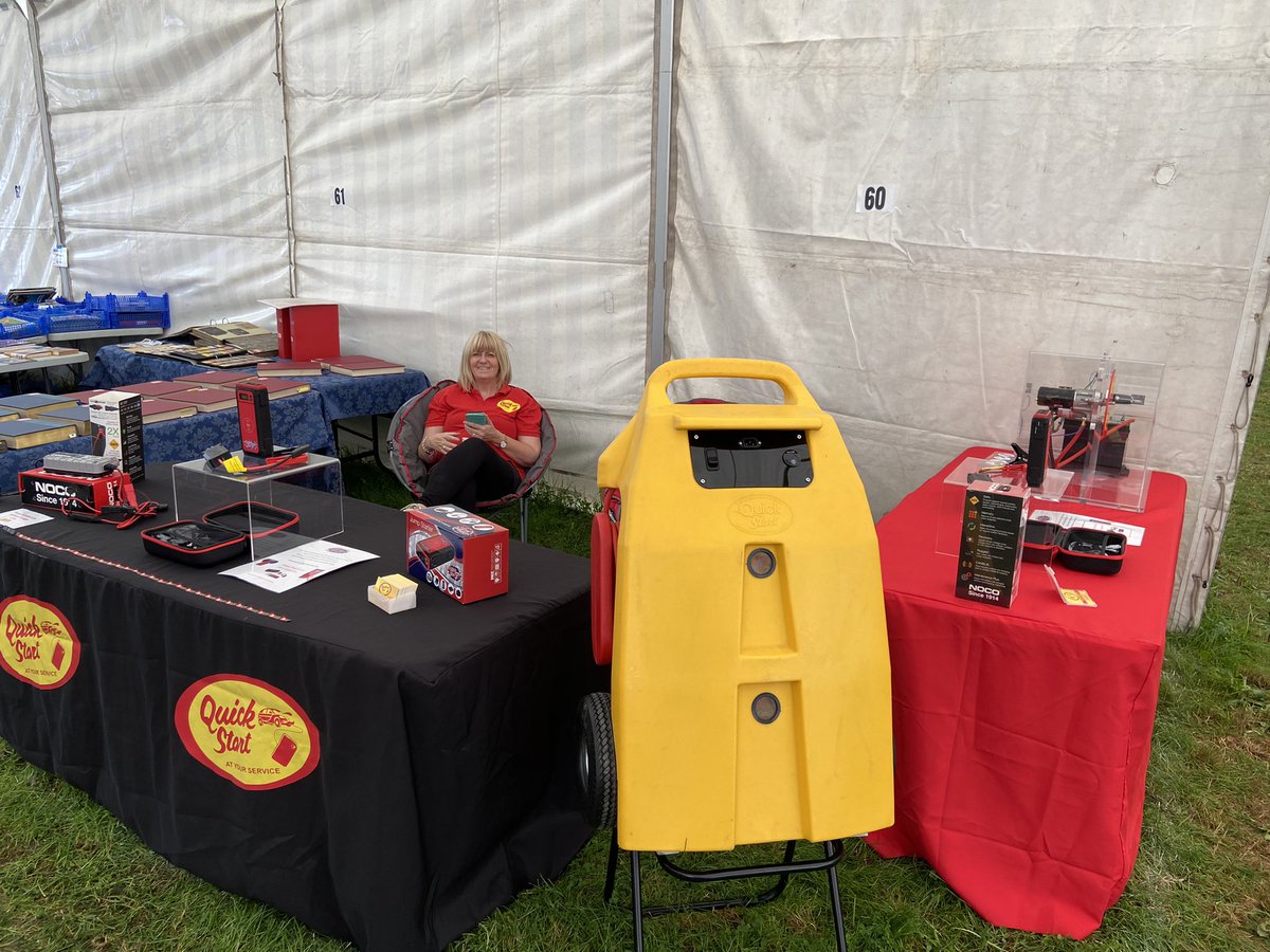 quickstartuk1's tweet image. QuickStart is back at the #internationalautojumble in the grand marquee stand 60. Really good day yesterday and the start of another one today. Come and see us for your vehicle jump starter or battery chargers. Displaying our new for this year commercial and personal jump starter