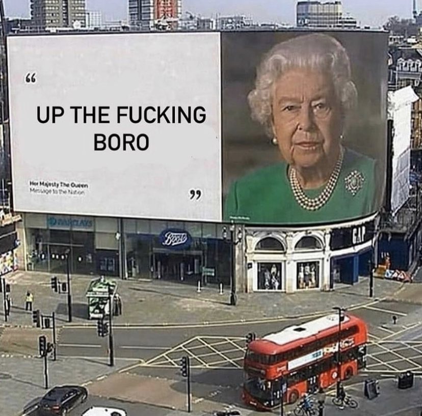 ProjectTeesside's tweet image. A quick message from Her Majesty