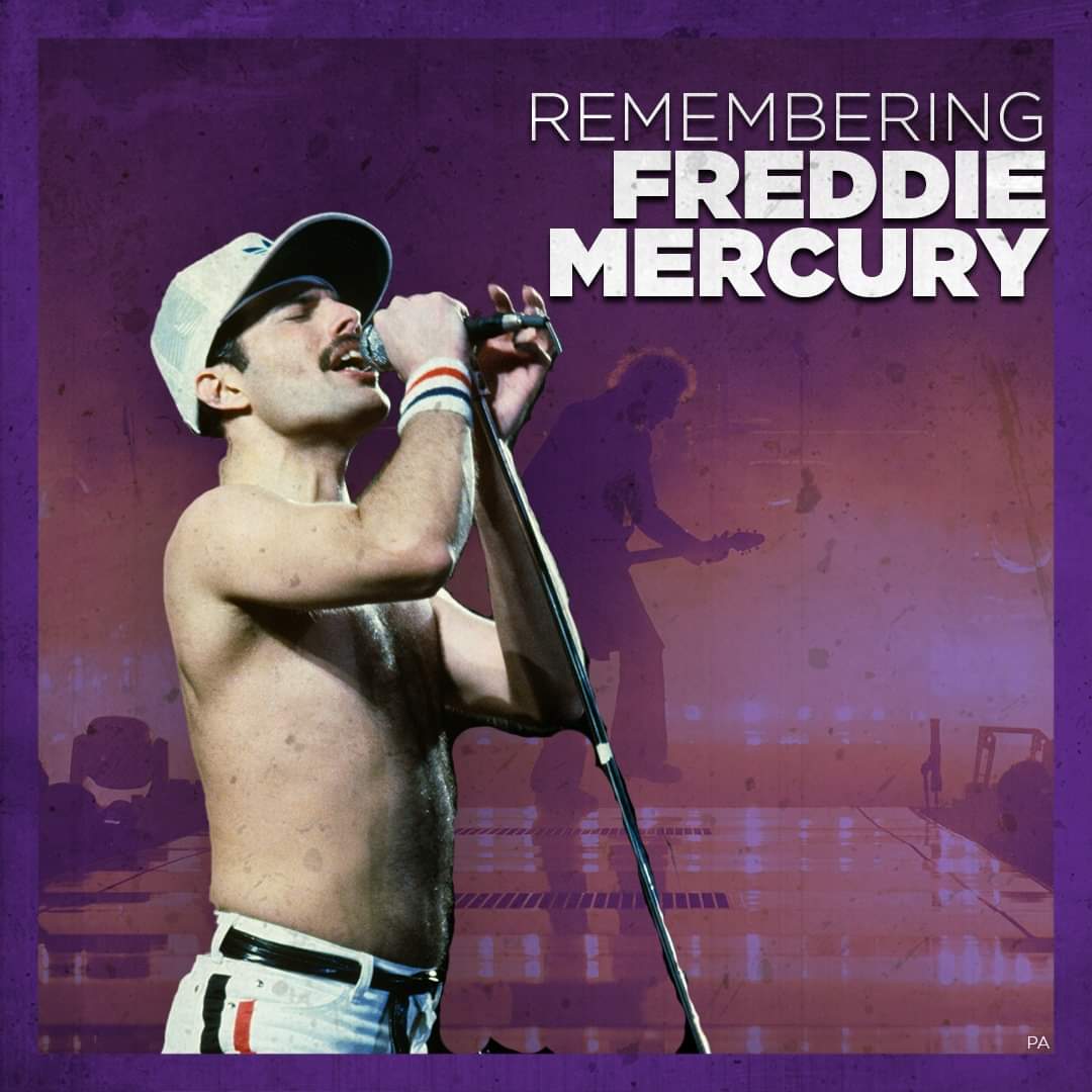 Happy 75th birthday to the legendary Freddie Mercury.

We miss you   