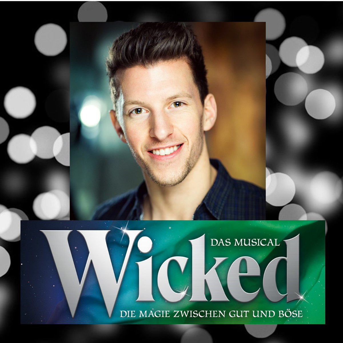 Sending Nathan Saxon and the entire cast of WICKED das Musical a wonderful opening night at the Neue Flora Theater in Hamburg