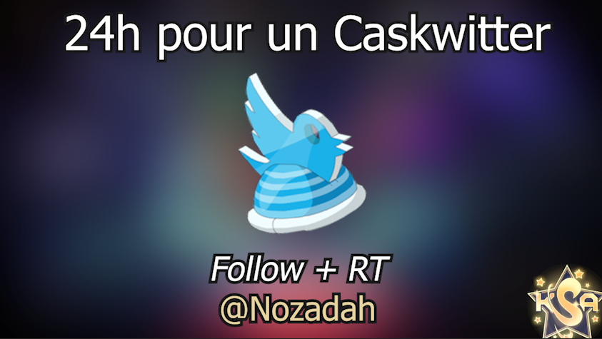📌 A l'occasion du KSA de ce week-end j'ai un caskwitter offert par l'équipe du @KTA_fr  à vous offrir ! Tirage demain, concours rapide vous aurez + de chance que d'habitude pour ceux qui participent ! Rt+follow, classique, bonne chance à tous 🎁🎁🎁