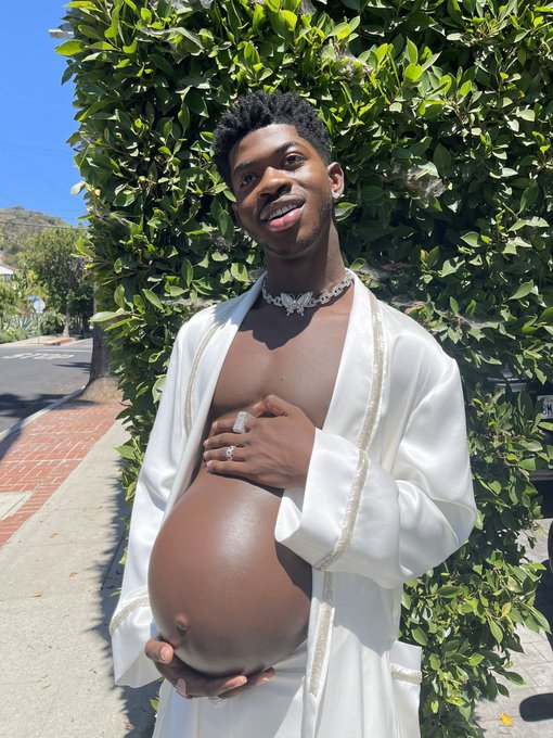 Is lil nas pregnant | ♥Lil Nas X pregnancy stunt raising money for human rights causes