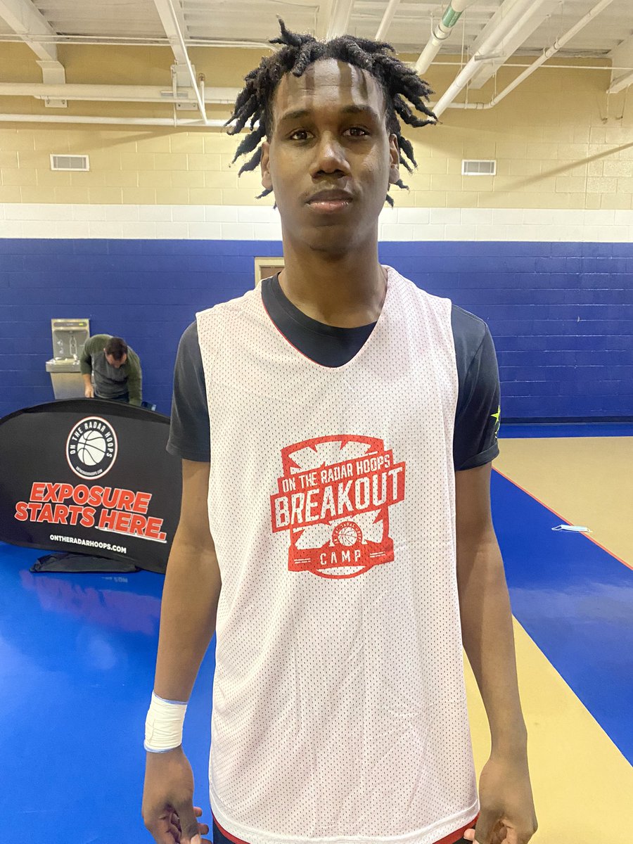 Antravin Belcher put on a show yesterday in camp. The 6'4 forward was dominant in transition and a mismatch inside for guards. Showed a few moves with spins &amp; euros, &amp; had a nice dunk in his last game. 2024 forward is a work horse.