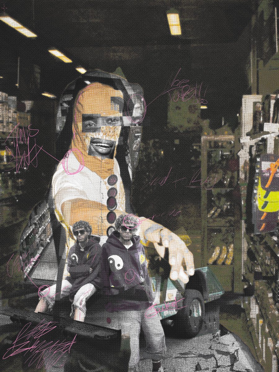 athn_s's tweet image. ray x travis 

artwork by me