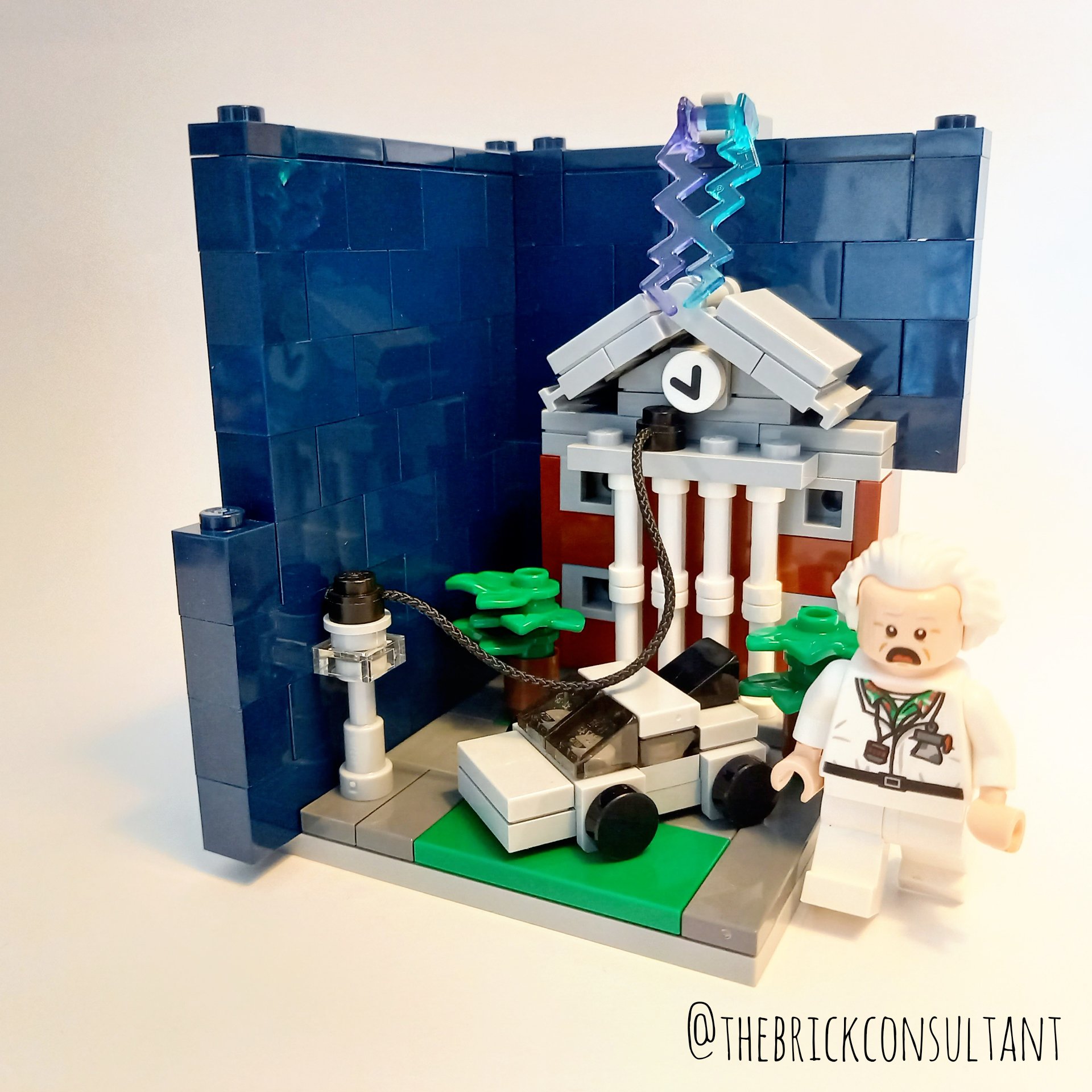 on Twitter: "LEGO Dimensions habitats: I made a mini Back to the Future scene for my Doc Brown minifigure #LEGO #minifigure #minifigurehabitats #legodimensions #legophotograph #backtothefuture #clocktower #docbrown #delorean https ...
