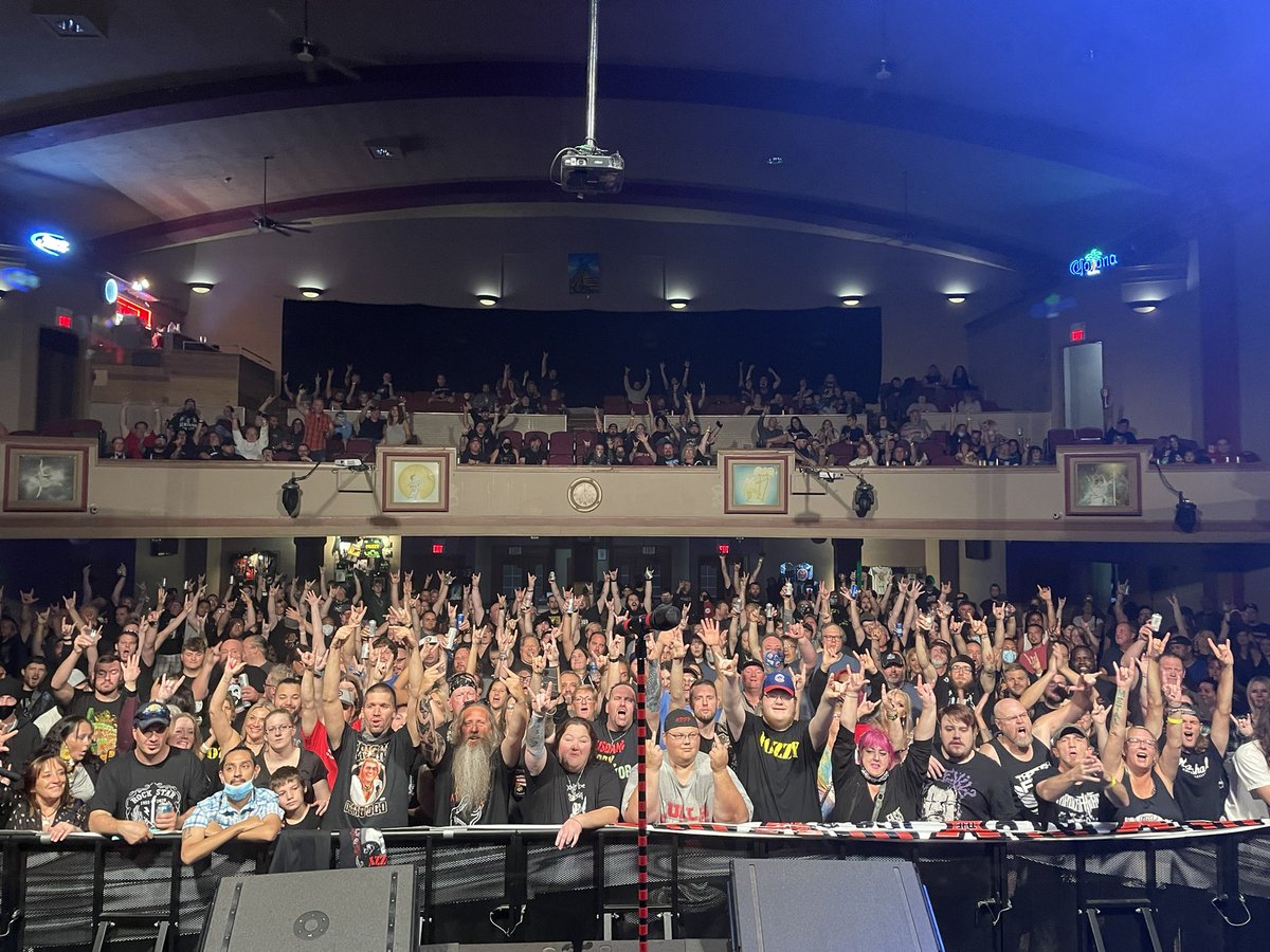 THROUGH FIRE (@tfiremusic) on Twitter photo Thank you Belvidere, IL!! ❤️
Tonight we are headlining in Green Bay, WI at Epic Event Center with <a href="/royalbliss/">Royal Bliss</a> <a href="/BlackSatellite/">Black Satellite</a> and Zero Theorem! 🤘 Thank you Belvidere, IL!! ❤️
Tonight we are headlining in Green Bay, WI at Epic Event Center with <a href="/royalbliss/">Royal Bliss</a> <a href="/BlackSatellite/">Black Satellite</a> and Zero Theorem! 🤘