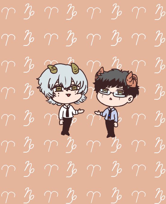 星座擬人化のtwitterイラスト検索結果