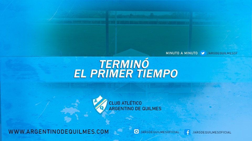 ArgdeQuilmesOf's tweet photo. Final del primer tiempo. 
UAI Urquiza 1 - Argentino de Quilmes 2 (Sosa y Domínguez)

#VamosMate
#JuegaElMate https://t.co/sxxcFO3EWo