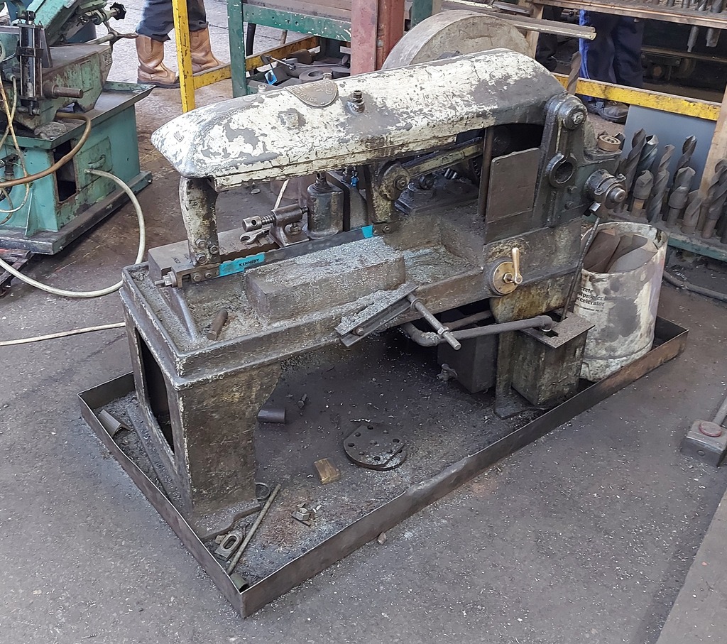 Our old Mechanical Hacksaw is now surplus to requirements and is up for grabs. In working order when removed and comes with a few spare blades. Open to sensible offers. Collection only