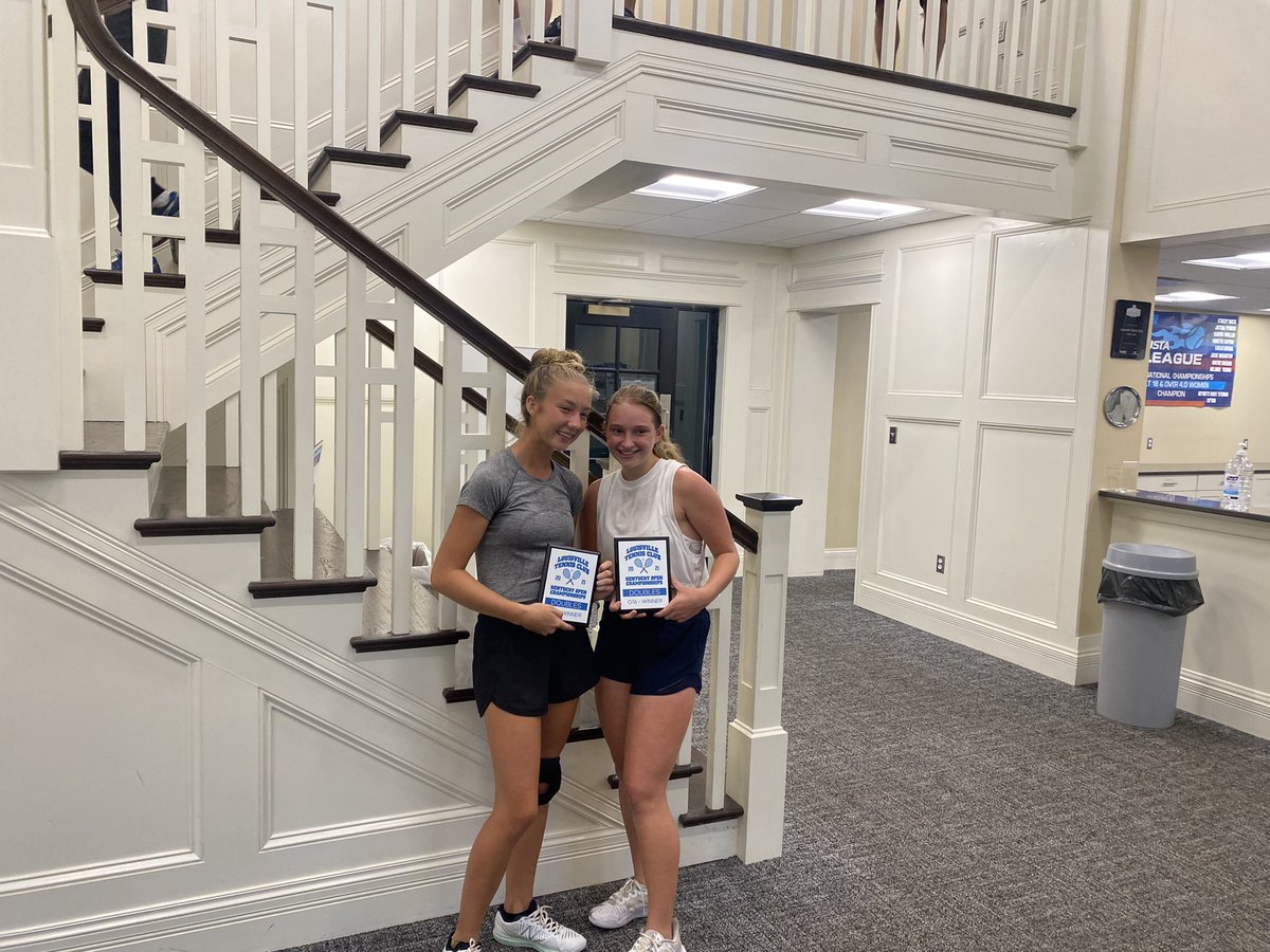 Floyd Central Womens Tennis (@floydgirls) on Twitter photo Congrats to Reese Mundy and Libby Banet for winning the National Level 5 Girls 16 doubles at the Kentucky Clay Court Championship. <a href="/JasperAthletic/">Jasper High School Athletics</a> <a href="/FloydGirls/">Floyd Central Womens Tennis</a> <a href="/F_C_Athletics/">Floyd Central Athletics</a> @Rx11 Congrats to Reese Mundy and Libby Banet for winning the National Level 5 Girls 16 doubles at the Kentucky Clay Court Championship. <a href="/JasperAthletic/">Jasper High School Athletics</a> <a href="/FloydGirls/">Floyd Central Womens Tennis</a> <a href="/F_C_Athletics/">Floyd Central Athletics</a> @Rx11