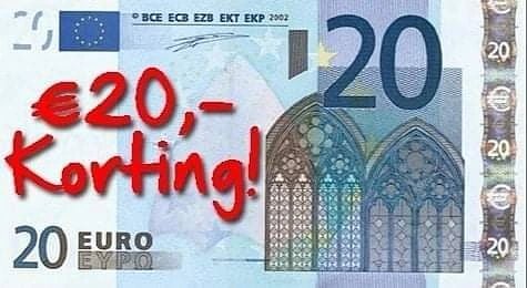 Vanaf morgen maandag 6 September geen 10 maar 20 euro extra kassakorting op alle reeds afgeprijsde artikelen!

#definaleweken