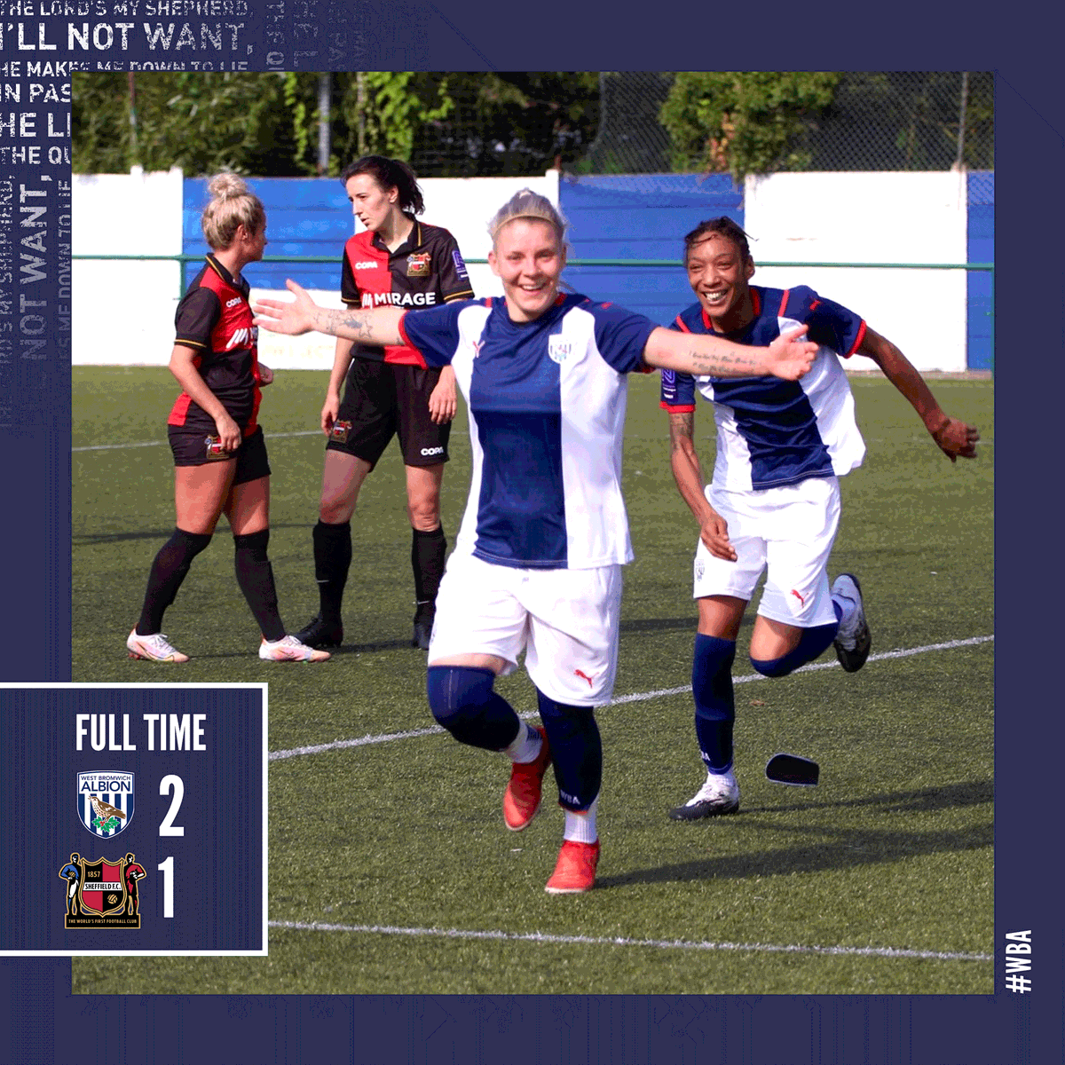 WBAWomen's tweet photo. .@Dugmore14 secures our first points of the season! ๐
Get in, Baggies! ๐
#WBA https://t.co/tv5jm6U7GY