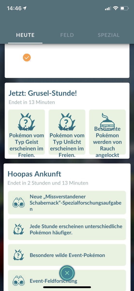 whiterabbitMUC's tweet image. 👻👻👻 Die Grusel-Stunde war ja ein ganz nices Event, ... aber was mich besonders gruselt liebe @PokemonGOdeu @NianticLabs : Die Typo, das Spacing/Layout, Zeilenumbrüche, Schriftgrößen, Textüberläufe, Silbentrennung... Bitte fixen! 😍🤩👍🏼🐰 #typofails #UXcopywriting #PokémonGo