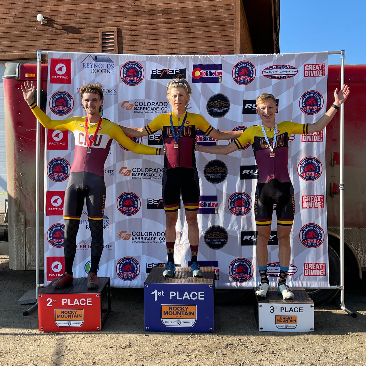 Day two at Granby Ranch. CMU sweeps podium in STXC.