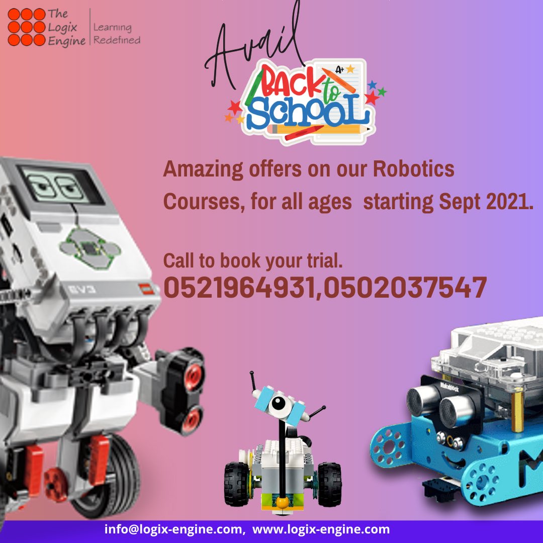 LogixEngine's tweet image. As you get back to school, so do our programs! 🤗