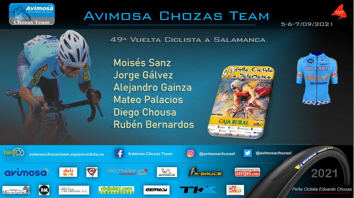 Estos son nuestros valientes para la #VueltaSalamanca