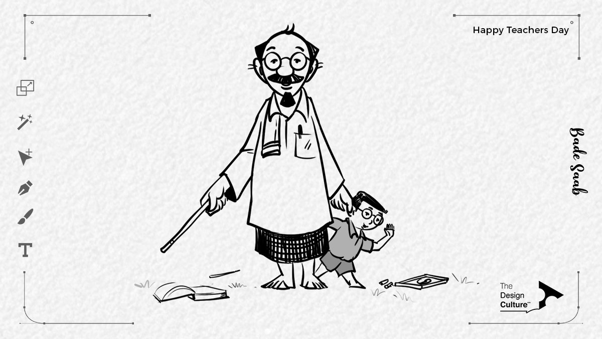 tdesignculture's tweet image. Every teacher once was a student. 
#thedesigncultureindia #badesaab #teachersday 🇮🇳  #teacher #day #teachersofinstagram #teach #graphicdesign #photoshop #illustration #digitalmarketing #sketch #drawing #digitaldrawing #digitalart #advertising #socialmediamarketing #india2021