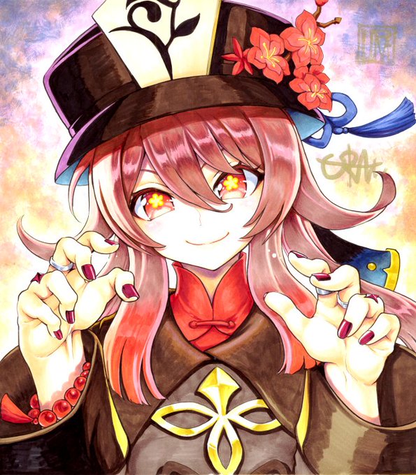 今日の色紙297日目
が過去に投稿した色紙とかぶってたのでこれを297日目の代わりにしときます。
原神 ふーたお。

#描いた色紙なるべく毎日アップする
#コピック #アナログ絵 #原神 #胡桃 