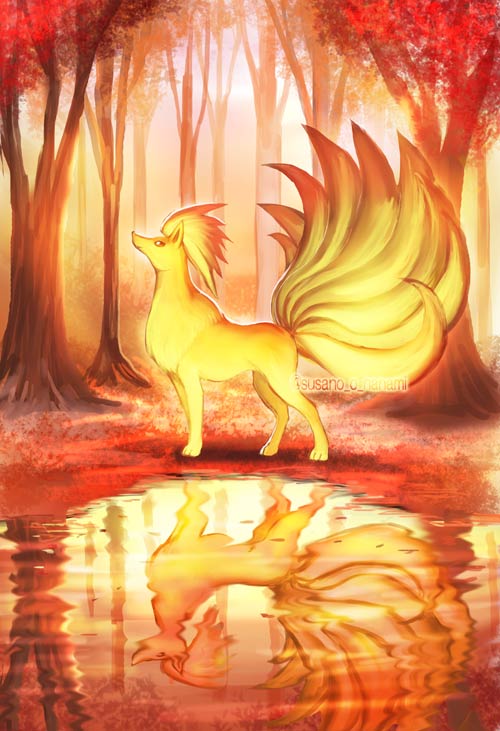 Twitter 上的 すさノお イラストとゲームとポケモン キュウコンの日 Pokemon Ninetales T Co Xk5bhdrdjw Twitter