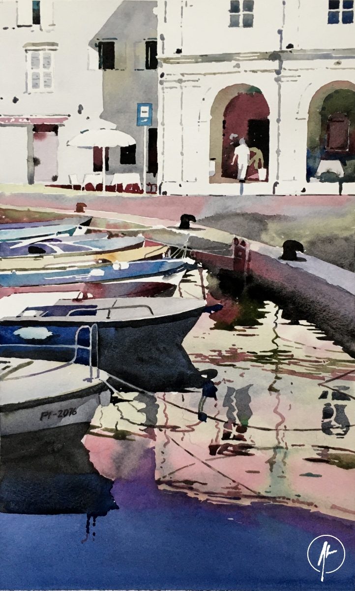 davidhrvatinart's tweet image. The ort of Piran, 2021, watercolor, 43 x 26 cm, W&amp;amp;N PWC, Fabriano Artistico, More at: facebook.com/davidhrvatinart
#watercolor #watercolour #art #painting