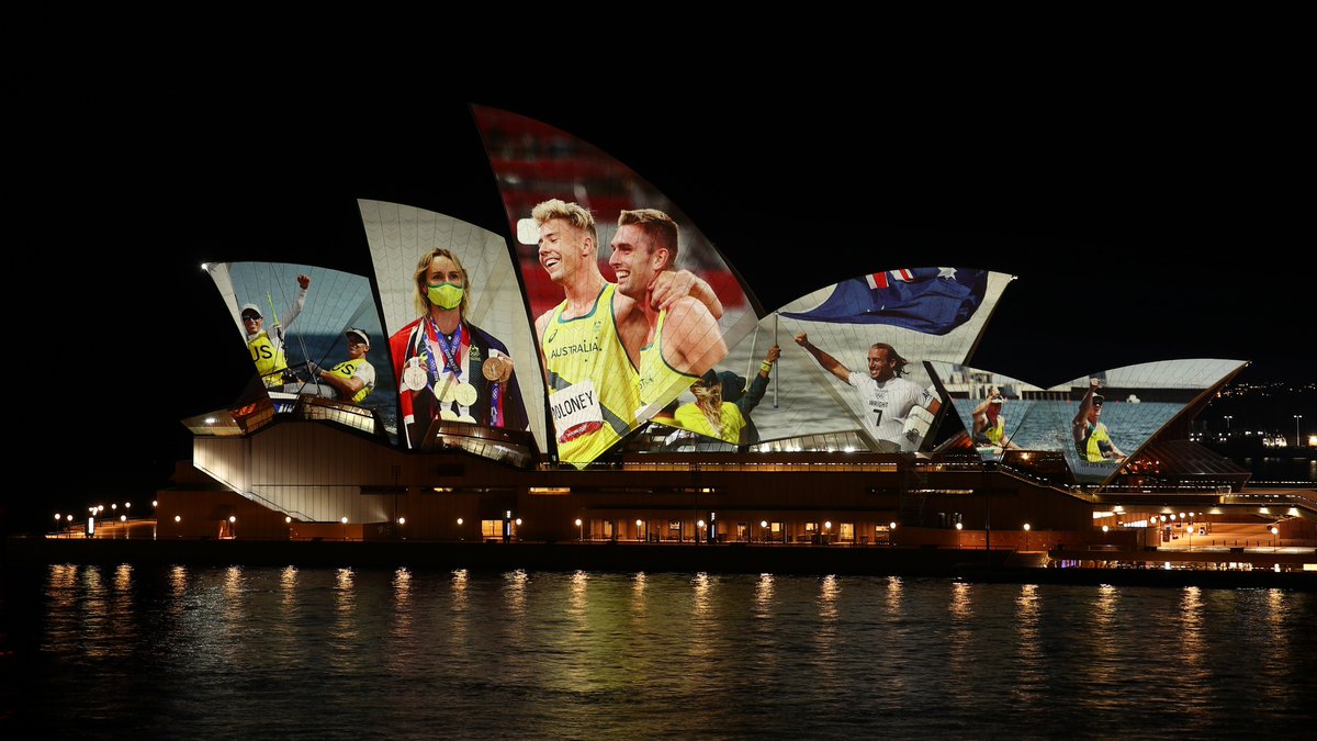 #Tokio2020 trasciende fronteras ✨ Mira la celebración de Australia durante la Ceremonia de Clausura de los #JuegosParalimpicos. #Brisbane2032 🇦🇺🔜