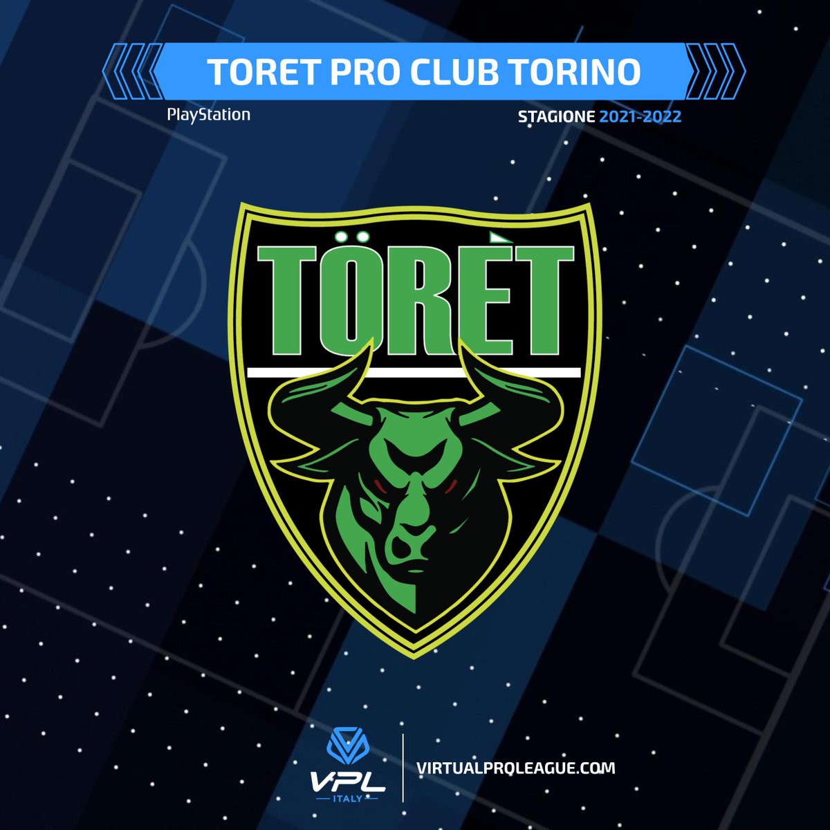 VPLItaly's tweet image. [#PlayStation]

📝Iscrizione confermata per i @ToretProClub  ✅

🔗Link squadra con le pagine social📳
virtualproleague.com/portal/en/team…

🔗Link squadre Stagione 2021/2022 ✅
virtualproleague.com/portal/en/cham…

#virtualproleague #vplitaly #season2021_2022 #proclub #esports #campionatovirtuale