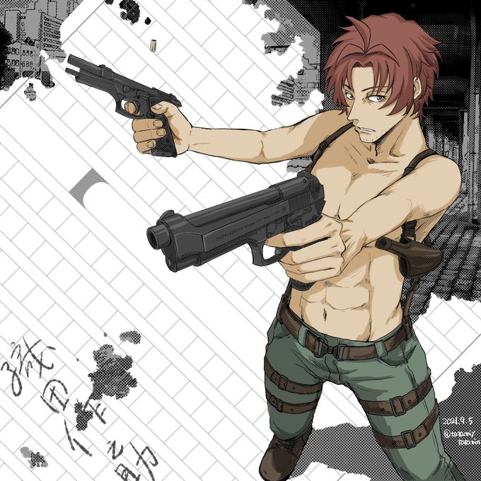 二丁拳銃のtwitterイラスト検索結果