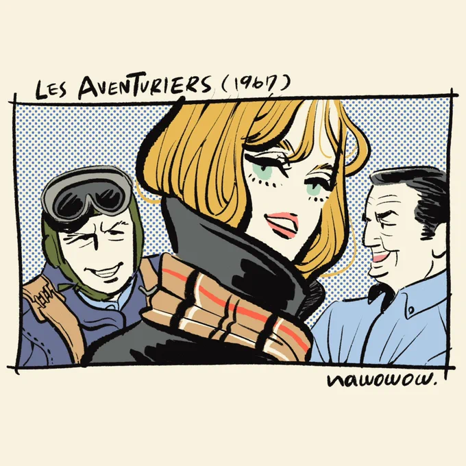 Les Aventuriers | 冒険者たち(1967)

主線黒100%のと70%のとテスト。 