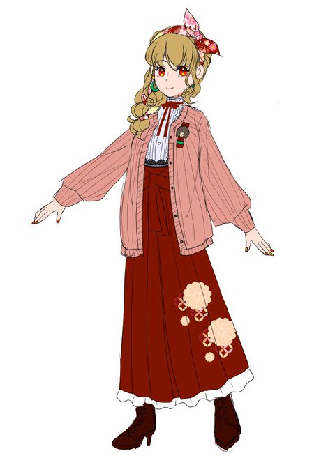 袴のtwitterイラスト検索結果