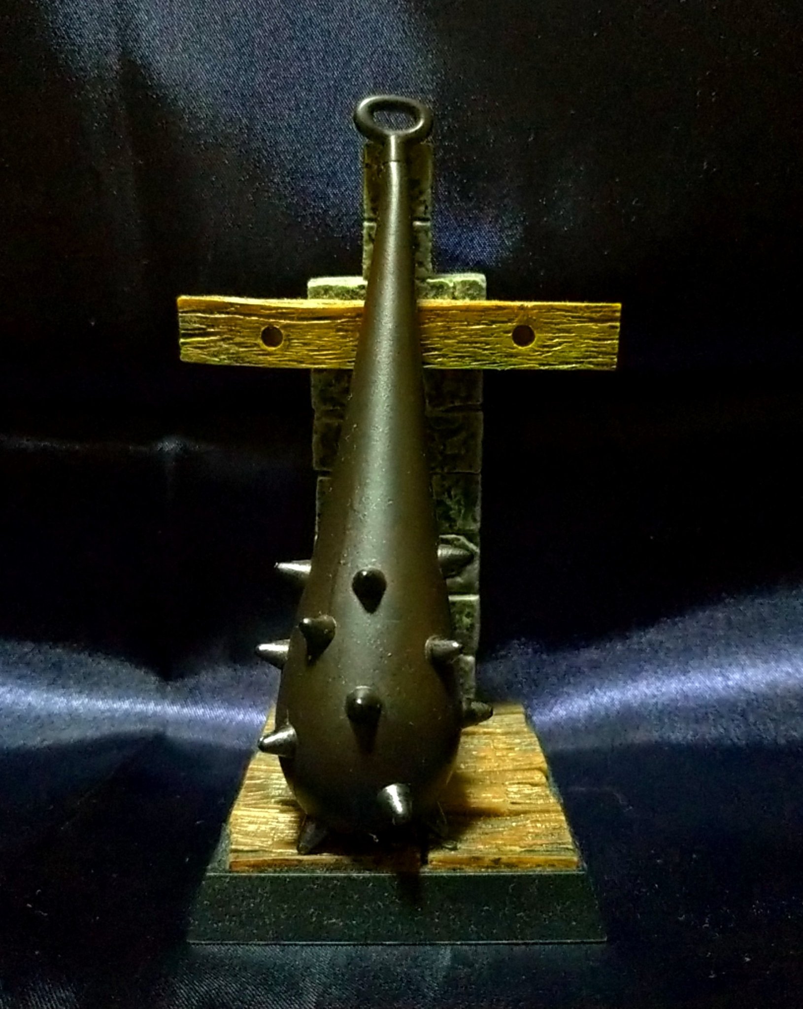 Newone おおよそ半年ぶりのドタ武器 ドタ武器第110回は ワンピースキャラクターズアイテムコレクションより アルビダの金棒 ワンピースで一番最初にルフィと戦った女海賊の武器ですね ルフィに倒された後も悪魔の実の能力で美女になって時々出てます